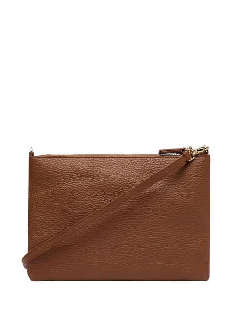 BEST CROSSBODY Minibag in pelle cognac - Borse Donna