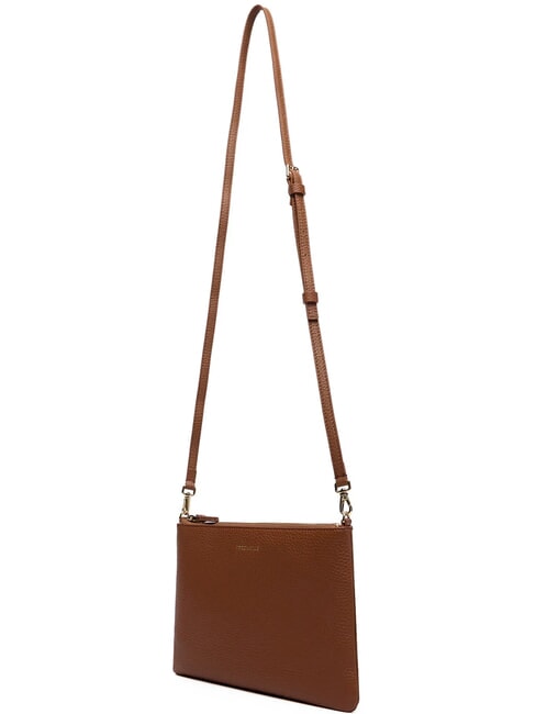 BEST CROSSBODY Minibag in pelle cognac - Borse Donna