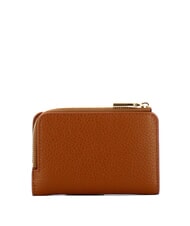 COCCINELLE METALLIC SOFT Portafoglio piccolo in pelle cognac - Portafogli Donna - 3