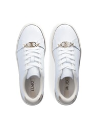 LIUJO KIKI 01 Sneakers in pelle white/light gold - Scarpe Donna - 4
