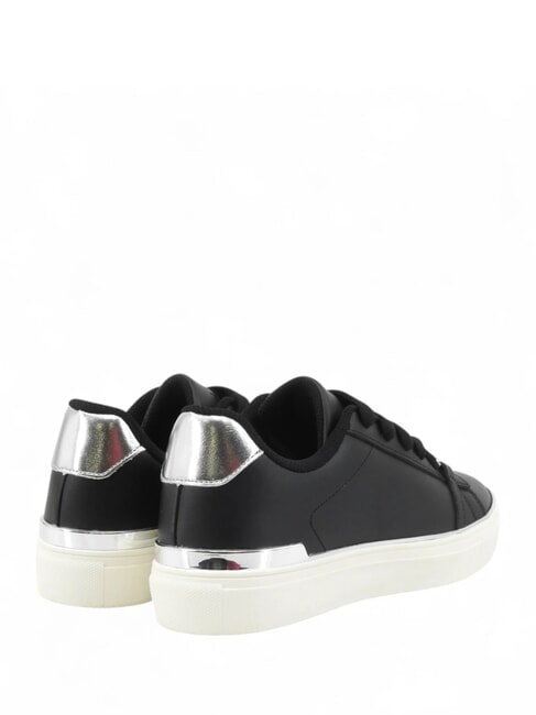 KIKI 01 Sneakers in pelle suede/silver - Scarpe Donna