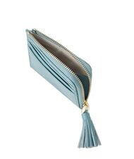 COCCINELLE TASSEL Porta tessere compatto arctic blue - Portafogli Donna - 3