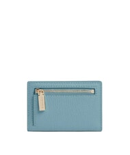 COCCINELLE METALLIC SOFT Portafoglio verticale in pelle arctic blue - Portafogli Donna - 3