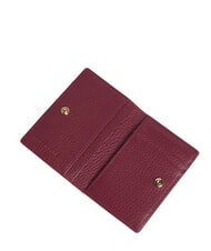 COCCINELLE METALLIC SOFT Portafoglio verticale in pelle ribes - Portafogli Donna - 2