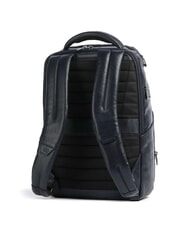 PIQUADRO W136 Zaino porta PC 14", in pelle blu - Zaini da lavoro porta PC - 2