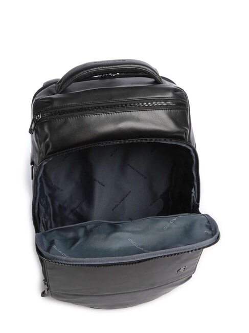 W136 Zaino porta PC 14", in pelle Nero - Zaini da lavoro porta PC