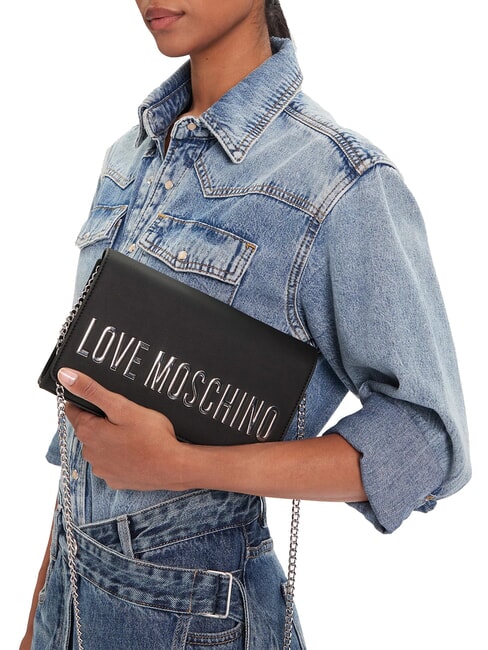 SMART DAILY  Pochette con tracollina  Nero/nero - Borse Donna