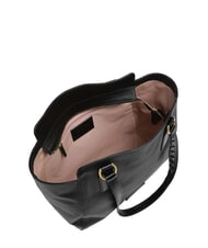 THE BRIDGE INES Shopper in pelle Nero Oro - Borse Donna - 3