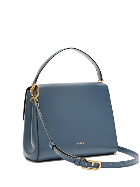 DOMUS  Mini Bag a mano, con tracolla grigio blu - Borse Donna