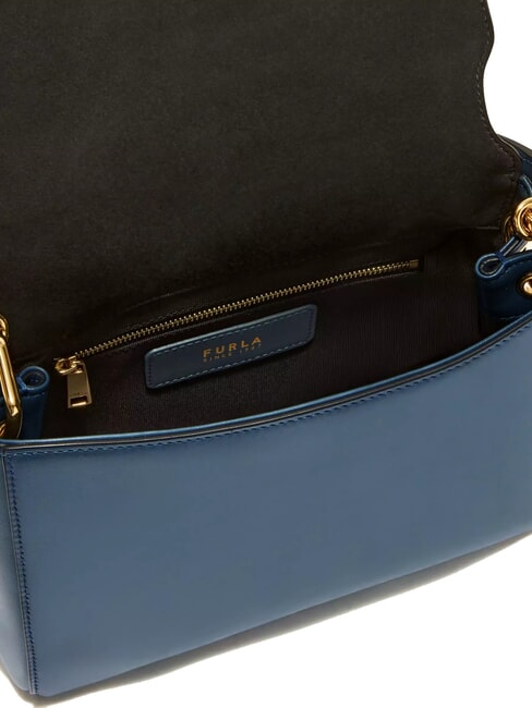 DOMUS  Mini Bag a mano, con tracolla grigio blu - Borse Donna
