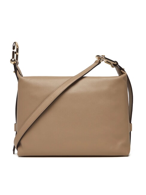 TONIE Borsa a tracolla, in pelle greige - Borse Donna