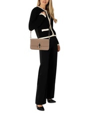 FURLA IRIDE  Borsetta a tracolla, in pelle greige - Borse Donna - 4