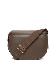 FURLA LOTUS Borsa in pelle con tracolla logata mogano/toni mogano - Borse Donna - 3