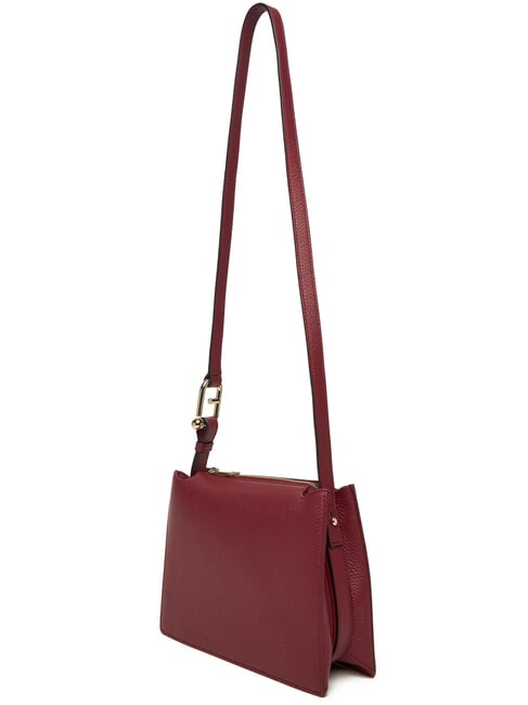 NUVOLA  Borsetta a tracolla, in pelle rubino - Borse Donna