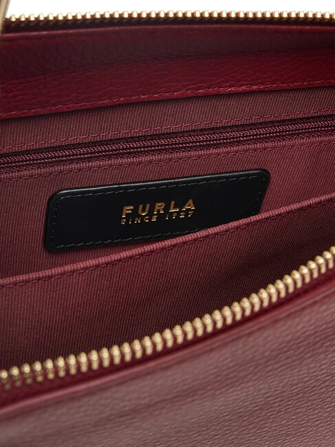 NUVOLA  Borsetta a tracolla, in pelle rubino - Borse Donna