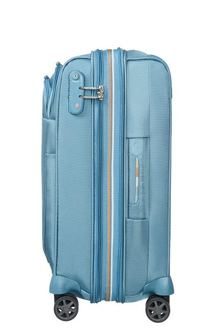Trolley DUOSPHERE, bagaglio a mano, spinner, espandibile niagara blue - Bagagli a mano
