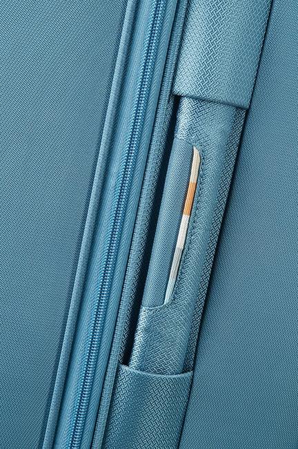 Trolley DUOSPHERE, bagaglio a mano, spinner, espandibile niagara blue - Bagagli a mano