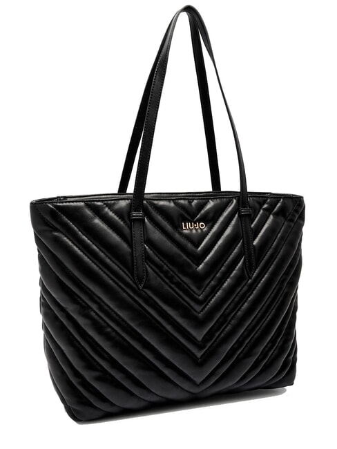 HALONA  Shopping Bag NERO - Borse Donna