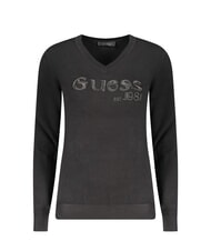 GUESS SAYLOR LOGO  Maglia jetbla - Maglie Donna - 4