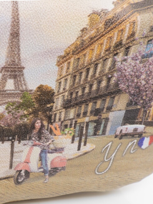 YESBAG  Borsa stampata, a spalla velo paris - Borse Donna