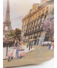 YNOT YESBAG  Borsa stampata, a spalla velo paris - Borse Donna - 3