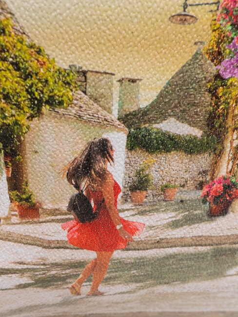 YESBAG Borsa sacca a spalla trullissima - Borse Donna