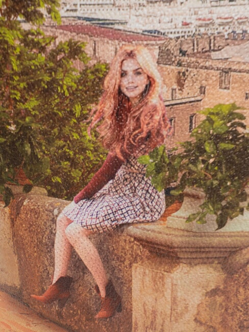 YESBAG  Borsa shopping media lemon tree - Borse Donna