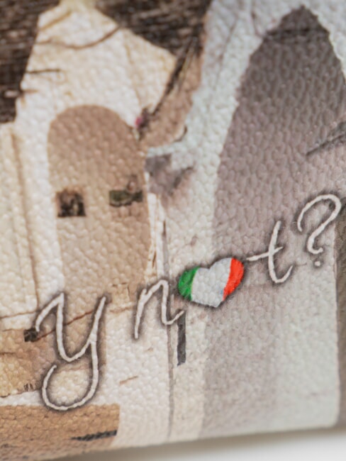 YESBAG Pochette con polsierina life in trulli - Borse Donna