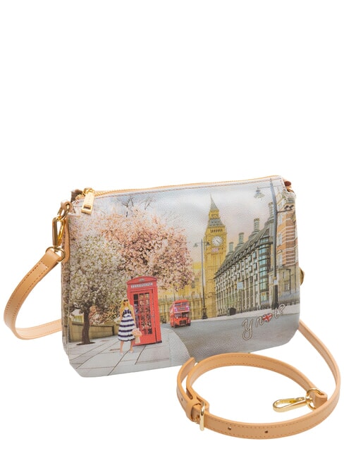 YESBAG Borsa media a tracolla english rose - Borse Donna