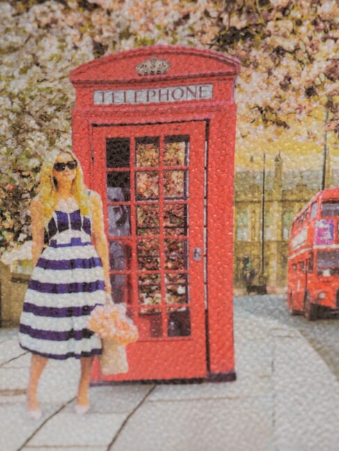 YESBAG Borsa media a tracolla english rose - Borse Donna