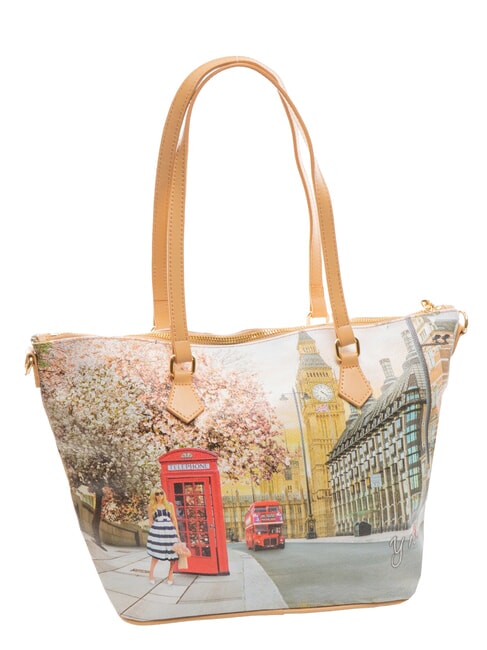 YESBAG  Shopper a spalla english rose - Borse Donna