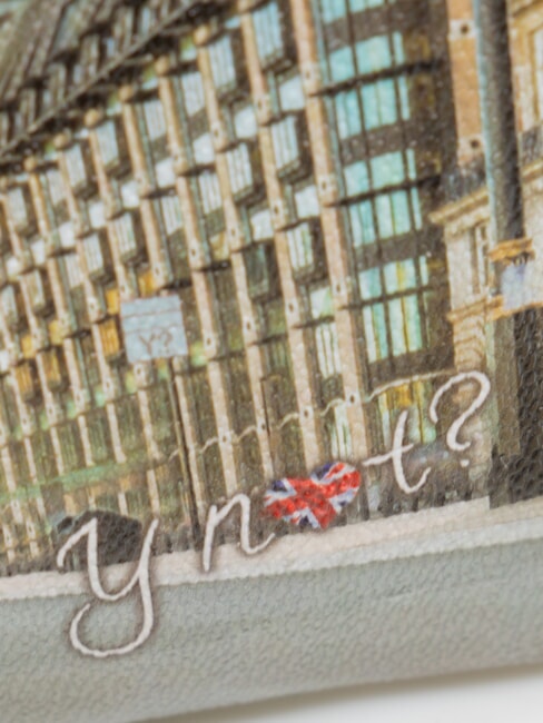 YESBAG SPECIAL Pochette clutch a mano english rose - Borse Donna