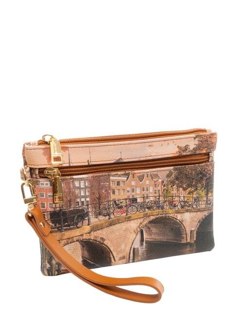 YESBAG  Pochette bustina con polsierina autumn river - Borse Donna