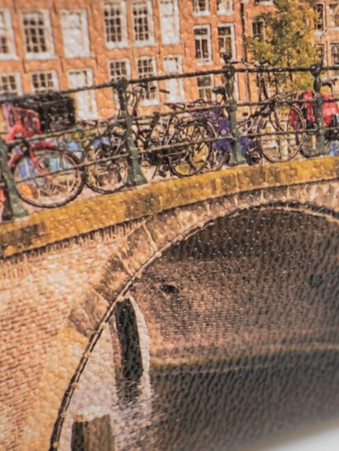 YESBAG  Pochette bustina con polsierina autumn river - Borse Donna