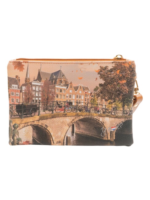 YESBAG  Pochette bustina con polsierina autumn river - Borse Donna