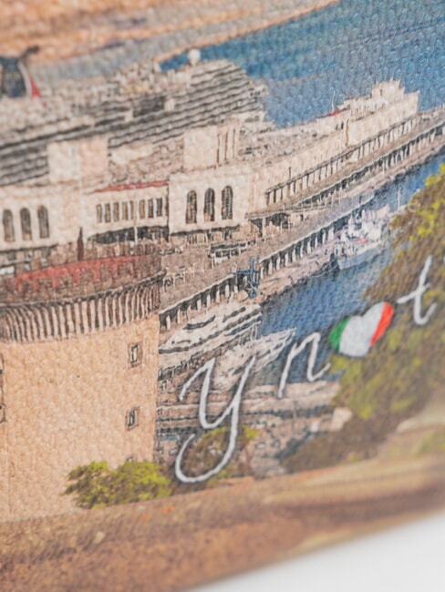 YESBAG Pochette media con polsierina lemon tree - Borse Donna