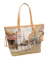 YNOT YESBAG Borsa shopping a spalla velo paris - Borse Donna - 2
