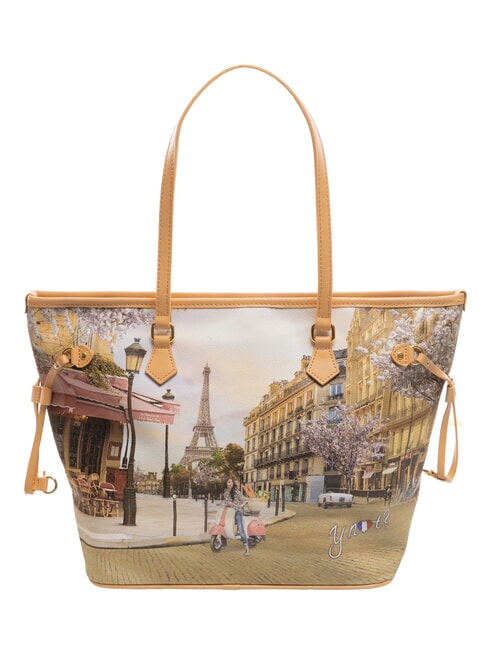 YESBAG Borsa shopping a spalla velo paris - Borse Donna