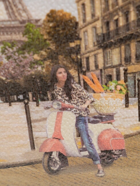 YESBAG  Borsa clutch a tracolla velo paris - Borse Donna