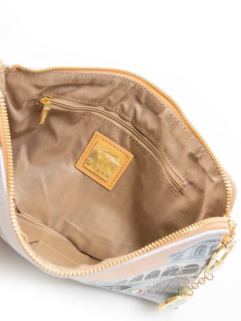 YESBAG Clutch con polsierina e tracolla venezia - Borse Donna