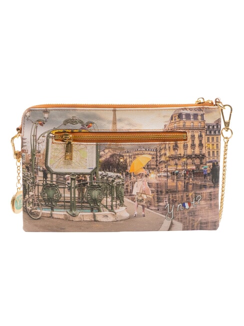 YESBAG Clutch Pochette con tracolla metro paris - Borse Donna