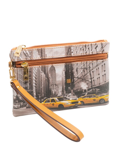 ELEGANCE  Pochette piatta con polsierina new york - Borse Donna