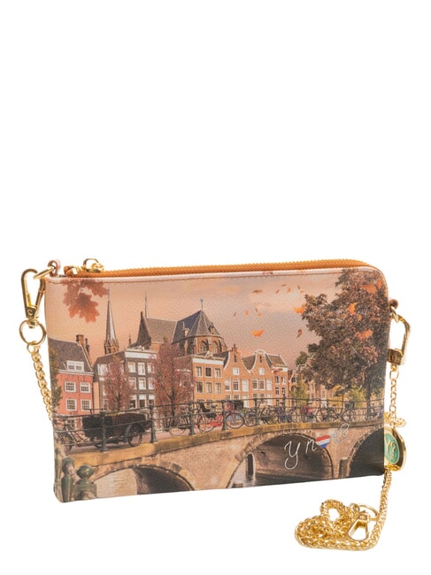 YESBAG Pochette con polsierina autumn river - Borse Donna