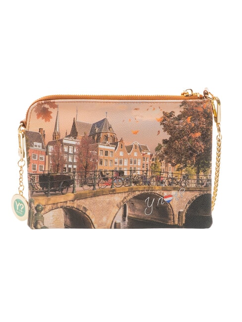 YESBAG Pochette con polsierina autumn river - Borse Donna