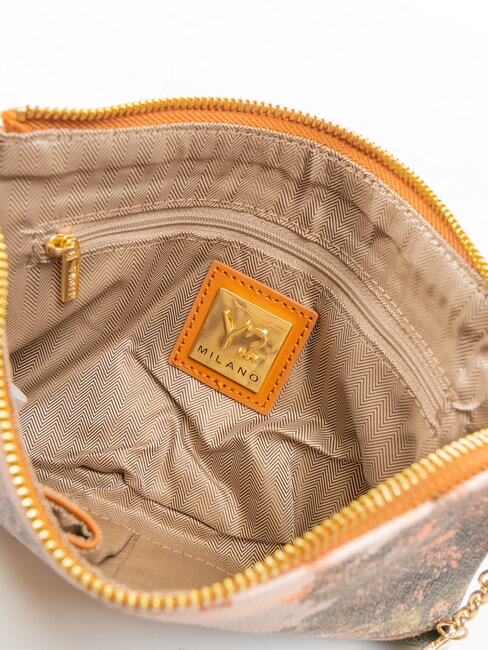 YESBAG Pochette con polsierina autumn river - Borse Donna