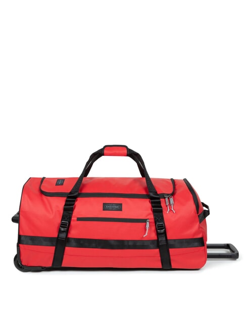DUFFEL PACK WHEEL L Trolley borsone grande idrorepellente tarp red - Trolley Semirigidi