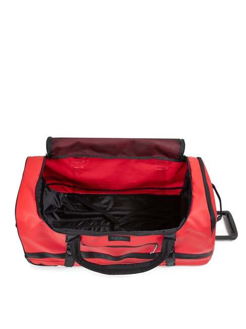 DUFFEL PACK WHEEL L Trolley borsone grande idrorepellente tarp red - Trolley Semirigidi
