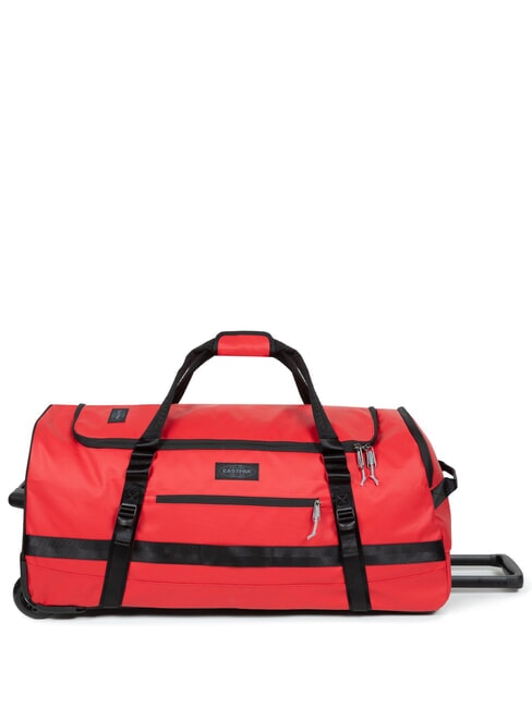 DUFFEL PACK WHEEL M Trolley borsone medio idrorepellente tarp red - Trolley Semirigidi