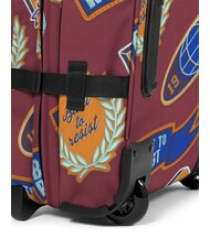 EASTPAK TRANVERZ M Trolley medio clash burgundy - Trolley Semirigidi - 5