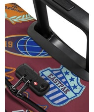 EASTPAK TRANVERZ S Trolley bagaglio a mano clash burgundy - Bagagli a mano - 5